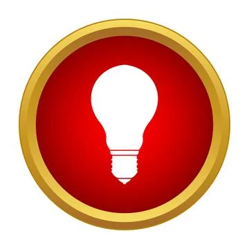 Light bulb icon generating new ideas and inspiration 스톡 일러스트