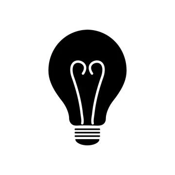 Light Bulb Icon  Idea Icon  Innovation Icon Illustrazione stock