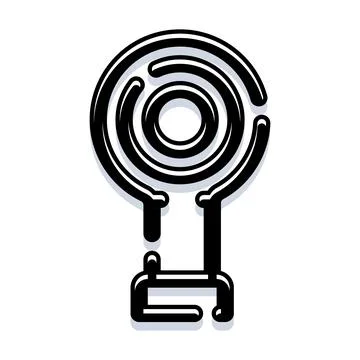 Light bulb icon illustrating idea and innovation concept Stock Illustration