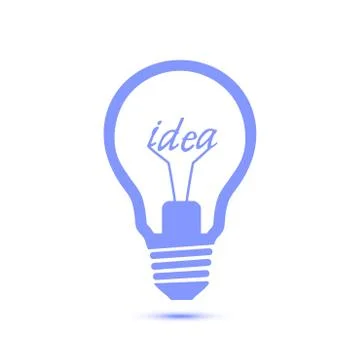 Light bulb icon. Stock Illustration