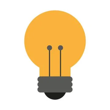 Light bulb icon Stock Illustration
