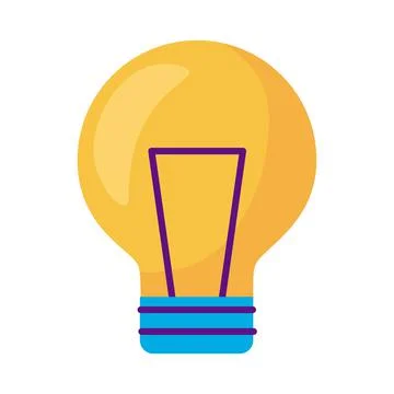 Light bulb icon Stock Illustration
