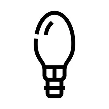 Light bulb icon representing idea and innovation イラスト素材