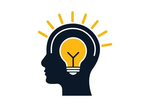 Light Bulb Icon Representing Innovation Illustrazione stock