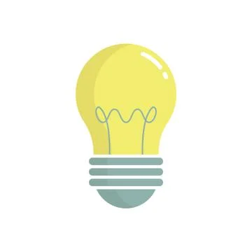 Light bulb icon. vector illustration Stock Illustration