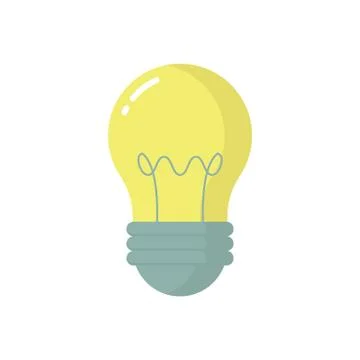 Light bulb icon. vector illustration Stock Illustration