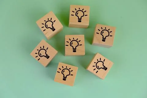 Light Bulb Idea Concept Stock Photos