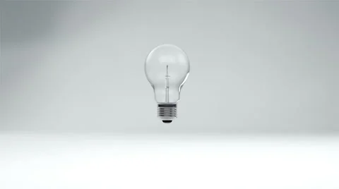 Light bulb idea Stock Footage 47282562