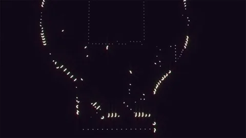 Light bulb idea icon with gears with circuit board inside Stock-Footage 84267142