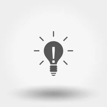 Light bulb. Idea Stock Illustration