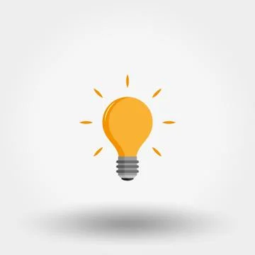 Light bulb. Idea. Stock Illustration