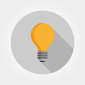 Light bulb. Idea. Stock Illustration