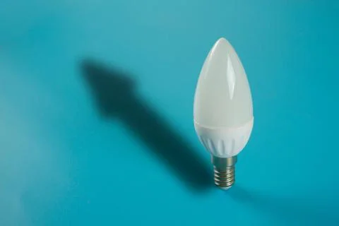 Light bulb as an idea symbol Stock Photos