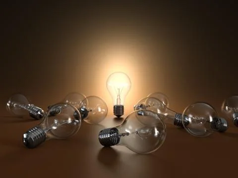 Light bulb Stock Illustration