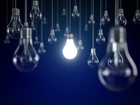 Light bulb Stock Illustration