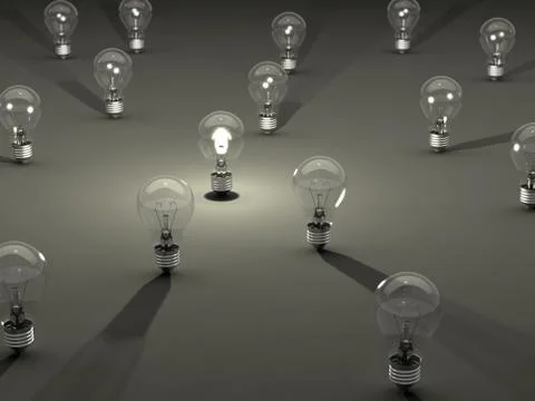 Light bulb Stock Illustration