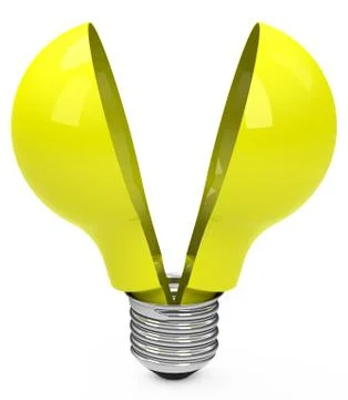 The light bulb Stock Illustration
