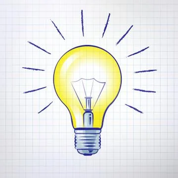 Light bulb Stock Illustration