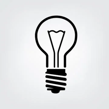 Light bulb Ilustración de archivo