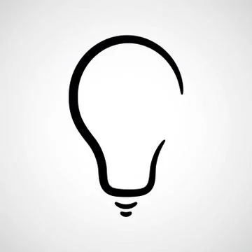 Light bulb. Stock Illustration