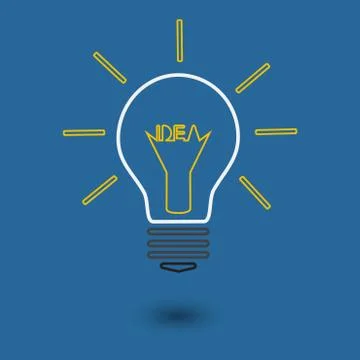 Light bulb Stock-Illustration