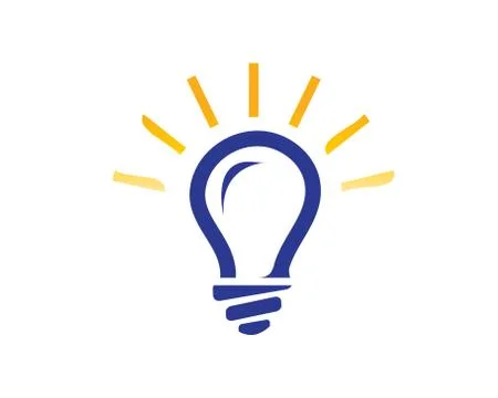 Light bulb illustration Stock Illustration