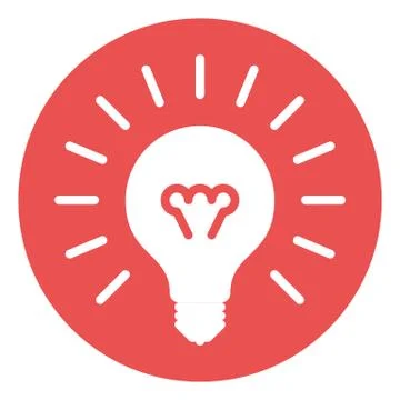 Light Bulb Illustration Stock Illustration