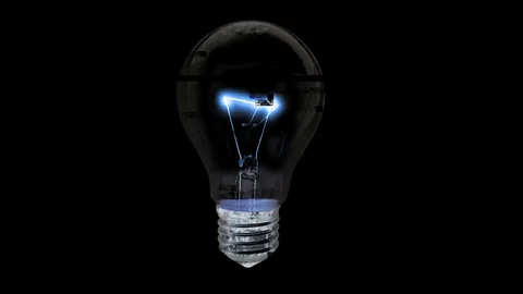 Light Bulb Interference Stock Footage 72128010