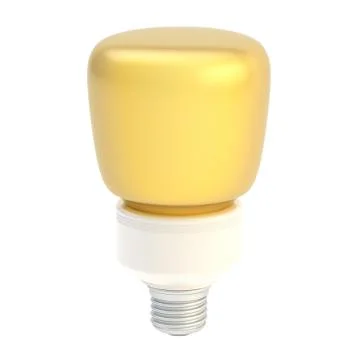 Light bulb isolated Stock Illustration
