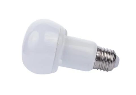 Light bulb isolated on white background Photos