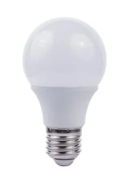 Light bulb isolated on white background Stockfoto's