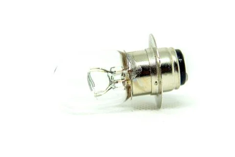 Light bulb isolated on white background Stock Photos