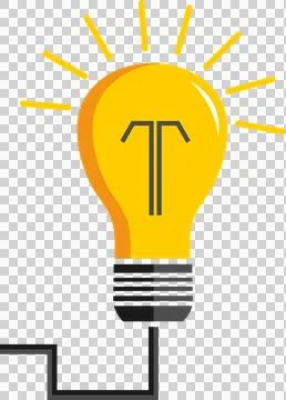 Light bulb, lamp, bright, idea (4) Stock Illustration