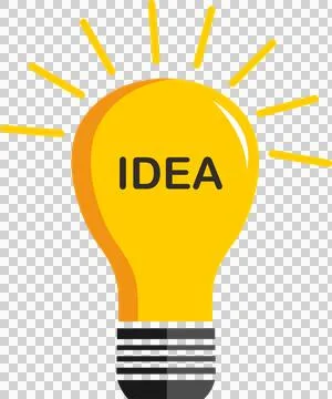 Light bulb, lamp, bright, idea (13) Stock Illustration