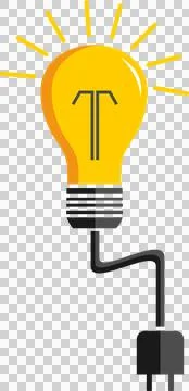 Light bulb, lamp, bright, idea (15) Stock-Illustration