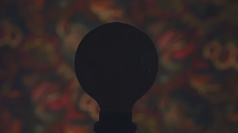Light bulb lights up Stock Footage 103783957
