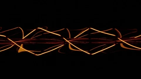 Light Bulb In Macro On Black Background Stock Footage 74687886