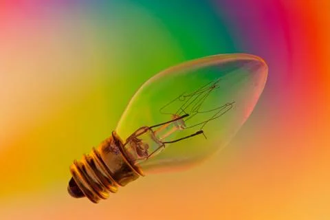 Light bulb macro Stock Photos