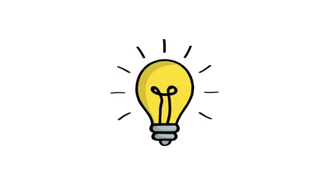Light bulb or ideas - cartoon Animated Sketch Lines. 库存影片 164717699