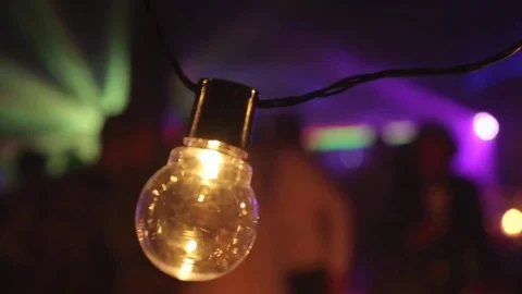 A light bulb at the party. 動画素材 74968610