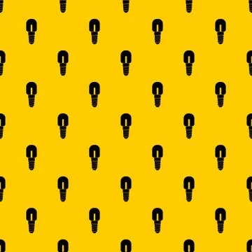 Light bulb pattern Stock Illustration