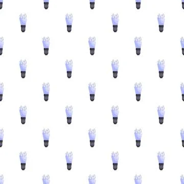 Light bulb pattern symbolizing ideas and innovation Stock Illustration