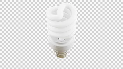 Light Bulb Perspective View01 Alpha Stock Illustration