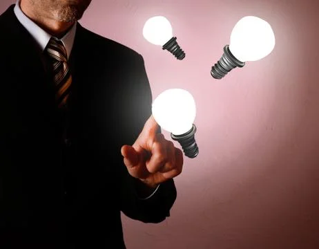 Light bulb Stock Photos