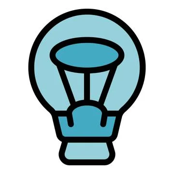 Light bulb representing innovative idea and creative thinking Stock Illustration