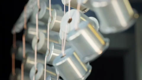 Light Bulb Sockets are Attached to the Hanger.  Water is Slowly Dripping Down. Video stock 153928839