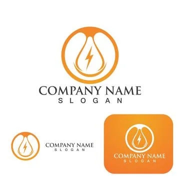 Light bulb symbol icon Stock Illustration