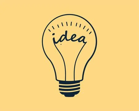 Light bulb symbol. Idea, quick tips concept. イラスト素材