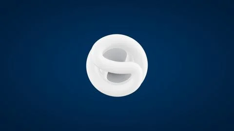 Light Bulb Top View Blue Background イラスト素材