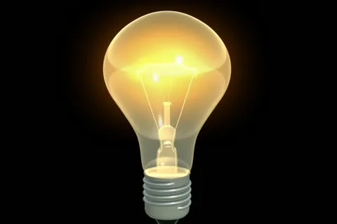 Light Bulb Transition Stock Footage 10870588